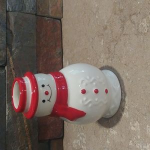 Partylite scent sticks snowman holder
